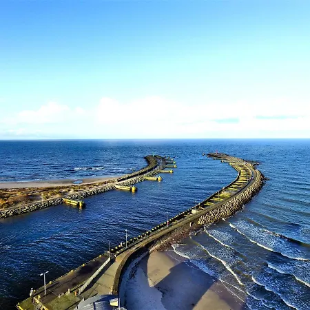 公寓 Kolobrzeskie - Baltic - Z Garazem 科沃布热格